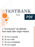 TESTBANK A34 - Complete