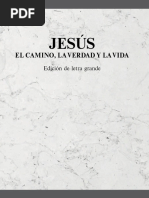 Jesus Camino Verda y Vida Letra Grande