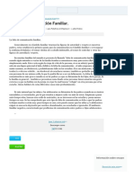 Falta de Comunicación Familiar. - Ensayos de Calidad