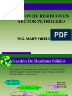 Gestion de Residuos Solidos en Sector Petrolero