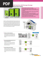 Infinisolar: On-Grid Inverter With Energy Storage: Innovative and Cost-Effective Power Solution