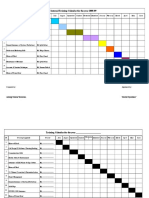 Training Calendar 2008-09 11