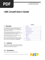 I.mx Linux User's Guide