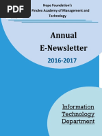 Enewsletter 2016-17