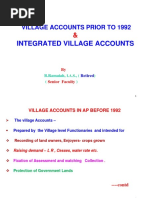 Village Accounts