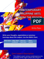 Historical Background of Philippine Contemporary Arts