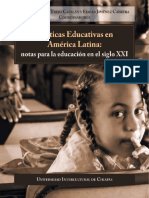 Políticas Educativas en América Latina - Notas para La Educación en El Siglo XXI