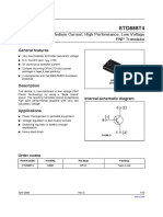 STD888T4: Medium Current, High Performance, Low Voltage PNP Transistor