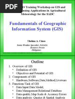 Fundamentals of GIS - Seminar