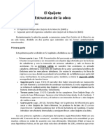 El Quijote-Estrtuctura PDF