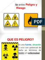 Diferencia Entre Riesgo y Peligro