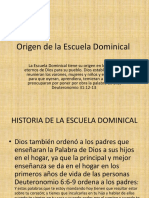 Seminario para Maestros de Escuela Dominical