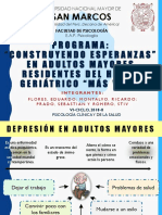 Programa de Prevención de La Depresión en Adultos Mayores