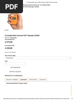 Air Quality Meter Gasman-H2S Hydrogen Sulfide - PCE Instruments