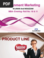 Assignment Marketing: M.Umar and Moazzam