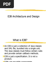 EJB Architecture and Design