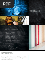 Steganography Powerpoint Presentation by Papan Sarkar