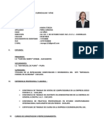 Curriculum Vitae Maria Actualizado