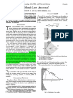 Metal Lens Antennas