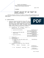 Denr Administrative Order No. 2005 - 08 Subject: Providing For New Fees and Charges For Various Services of The Mines and Geosciences Bureau