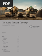 Actros Axor Atego Construction