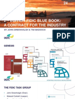 FIDIC Blue Book 2nd Edition - IADC Workshop