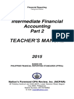 Teacher's Manual - Financial Acctg 2