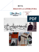 Ruta Madrigueras en La Literatura. 2019