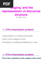 Chapter 4 - Staging' and The Representation of Discourse Structure 7 - May - 2018