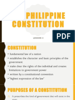 The Philippine Constitution