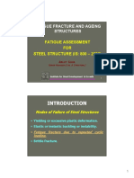 INSDAG Presentation On Fatigue in Steel Structure