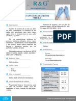 FT 005 Guantes de Examen de Nitrilo PDF