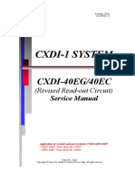 Canon CXDI-40EG X-Ray - Service Manual PDF