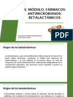 Farmacologia III. Módulo II Antimicrobianos Betalactámicos