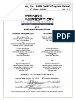 QT-3 ASME QPM 8th Edition Rev 1 Quality Manual PDF