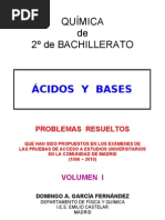 6.2 - Ácidos y Bases - Problemas Resueltos de Acceso A La Universidad (I)