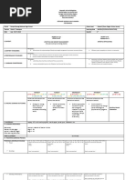 A Detailed Lesson Plan in P.E (1st Quarter)