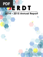 ERDT 2014-2015 Annual Report - 16 December 2016 PDF