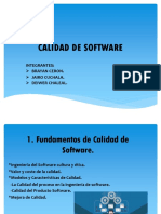 Calidad de Software