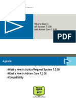 What's New in AR System 7.5.00 and Atrium Core 7.5.00