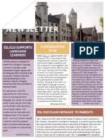 Ell Newsletter 1