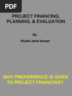 Modes of Project Financing