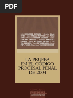 La Prueba Codigo Procesal Penal PDF