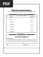 Electrochemistry