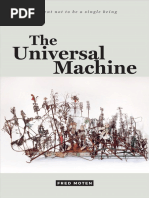 Fred Moten The Universal Machine Consent Not To Be A Single Being