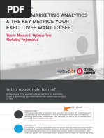 Introduction To Inbound Marketing Analytics and The Key Metrics Your Executives Really Care About PDF