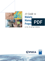 A Guide To Malaria Management Programmes in The Oil and Gas Industry