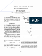 A 1v Fully Differential Cmos Lna For 24ghz Application