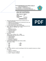 Soal - Uts - Kimia Xi Sem 2