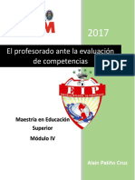 El Profesorado Ante La Evaluación de Competencias